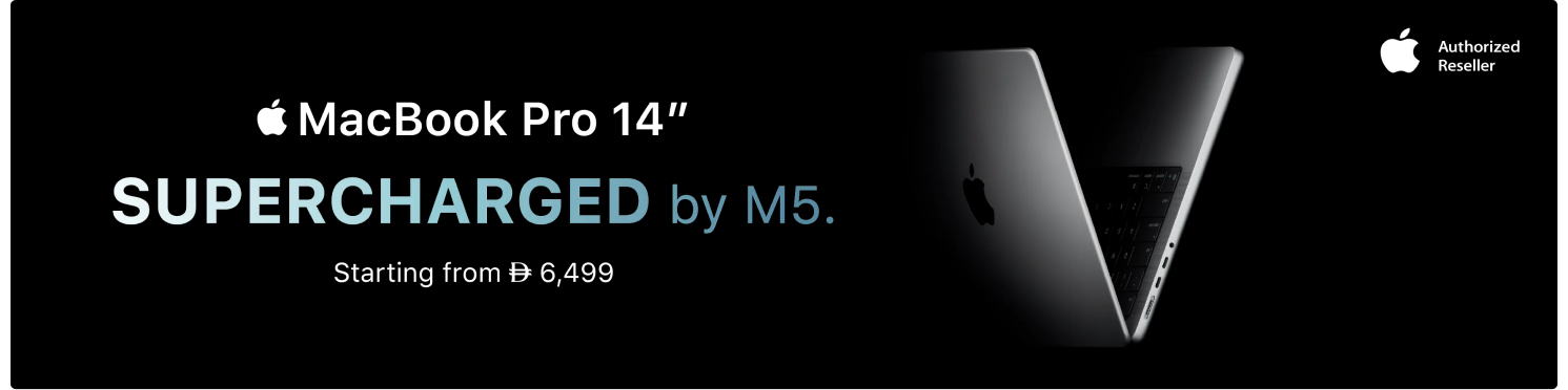 MacBook Pro 14-inch — Supercharged by M5