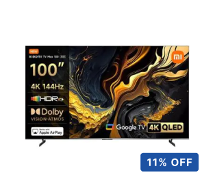 Xiaomi TV Max 100 2025 QLED 4K Smart TV | 100 Inch | 144Hz