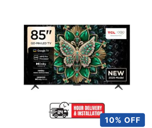 TCL 85 Inch TV C6K Premium QD-MiniLED TV | Precise Dimming